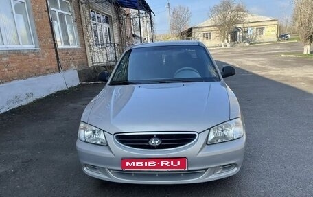 Hyundai Accent II, 2007 год, 600 000 рублей, 1 фотография