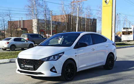 Hyundai Solaris II рестайлинг, 2021 год, 1 570 000 рублей, 1 фотография