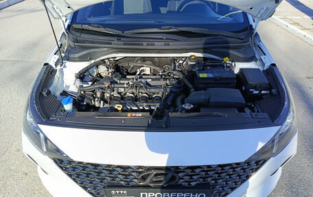 Hyundai Solaris II рестайлинг, 2021 год, 1 570 000 рублей, 9 фотография