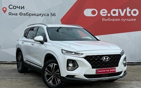 Hyundai Santa Fe IV, 2018 год, 2 749 000 рублей, 3 фотография