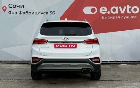 Hyundai Santa Fe IV, 2018 год, 2 749 000 рублей, 5 фотография