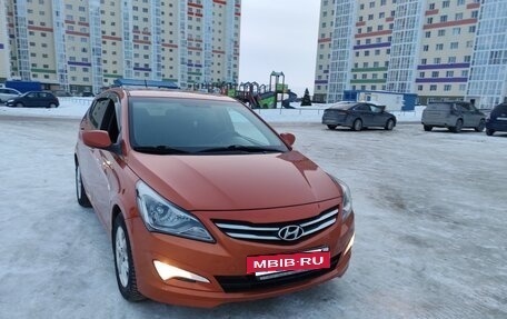 Hyundai Solaris II рестайлинг, 2014 год, 1 200 000 рублей, 3 фотография