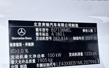 Mercedes-Benz A-Класс, 2021 год, 2 218 000 рублей, 14 фотография