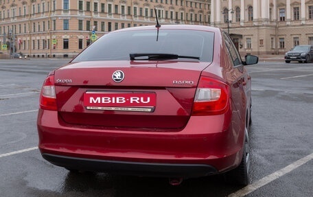 Skoda Rapid I, 2016 год, 1 250 000 рублей, 6 фотография