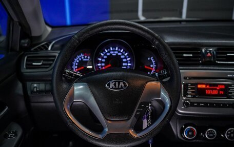 KIA Rio III рестайлинг, 2015 год, 755 000 рублей, 24 фотография