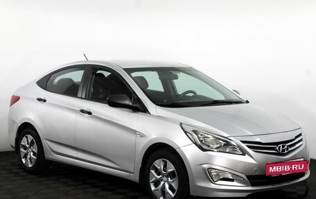 Hyundai Solaris II рестайлинг, 2014 год, 1 050 000 рублей, 3 фотография