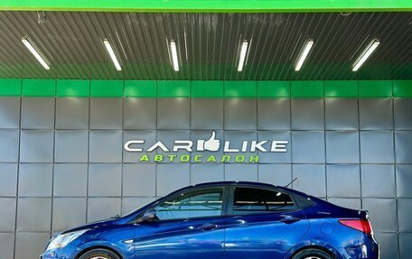 Hyundai Solaris II рестайлинг, 2014 год, 879 000 рублей, 3 фотография