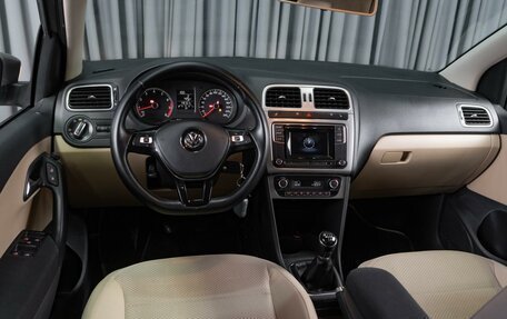 Volkswagen Polo VI (EU Market), 2016 год, 1 229 000 рублей, 6 фотография