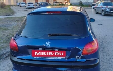 Peugeot 206, 2007 год, 159 000 рублей, 7 фотография