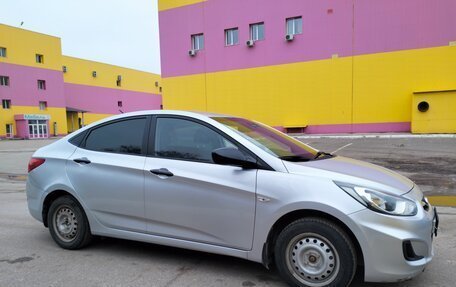 Hyundai Solaris II рестайлинг, 2014 год, 750 000 рублей, 25 фотография