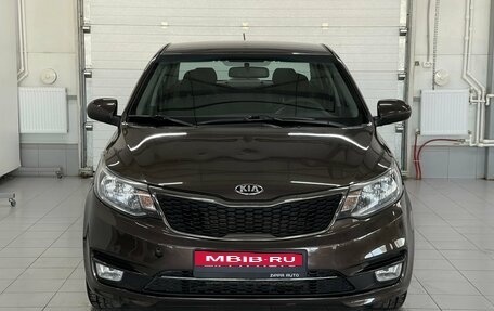 KIA Rio III рестайлинг, 2015 год, 959 000 рублей, 2 фотография