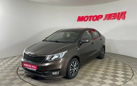 KIA Rio III рестайлинг, 2017 год, 1 082 000 рублей, 1 фотография
