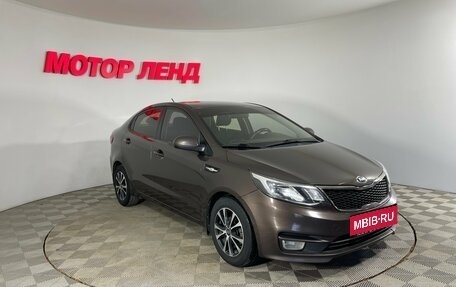 KIA Rio III рестайлинг, 2017 год, 1 082 000 рублей, 3 фотография