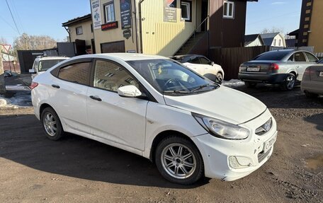 Hyundai Solaris II рестайлинг, 2011 год, 360 000 рублей, 6 фотография