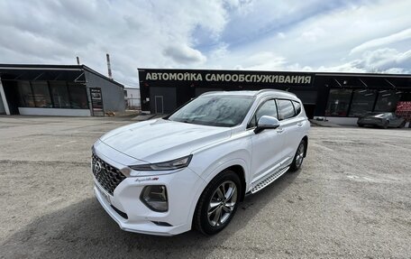 Hyundai Santa Fe IV, 2019 год, 3 490 000 рублей, 2 фотография