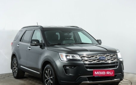 Ford Explorer VI, 2018 год, 3 099 585 рублей, 3 фотография