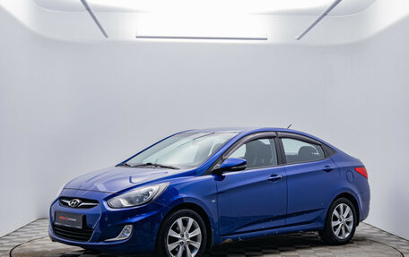 Hyundai Solaris II рестайлинг, 2011 год, 730 000 рублей, 1 фотография