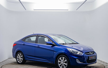 Hyundai Solaris II рестайлинг, 2011 год, 730 000 рублей, 3 фотография