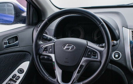 Hyundai Solaris II рестайлинг, 2011 год, 730 000 рублей, 15 фотография