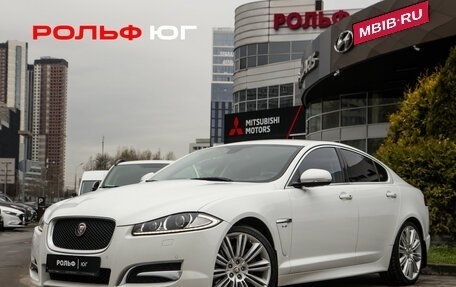 Jaguar XF I рестайлинг, 2014 год, 2 450 000 рублей, 1 фотография