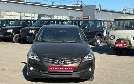 Hyundai Solaris II рестайлинг, 2014 год, 745 000 рублей, 3 фотография