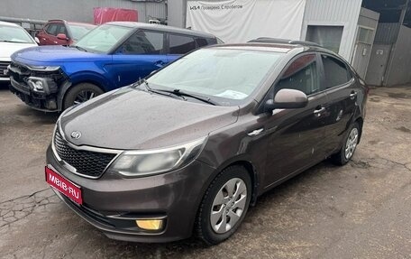 KIA Rio III рестайлинг, 2017 год, 745 000 рублей, 1 фотография