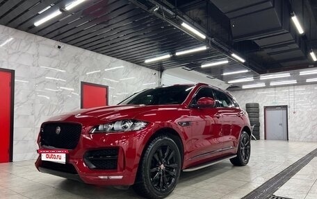 Jaguar F-Pace, 2020 год, 4 150 000 рублей, 22 фотография