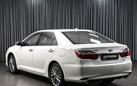 Toyota Camry, 2016 год, 2 129 000 рублей, 2 фотография