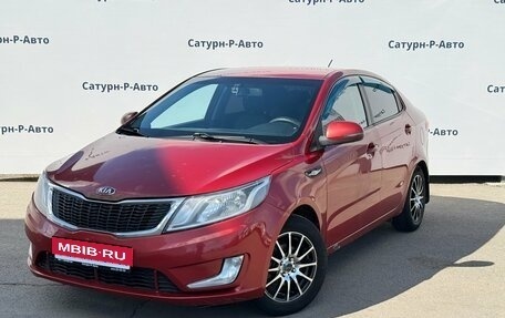 KIA Rio III рестайлинг, 2013 год, 555 000 рублей, 1 фотография