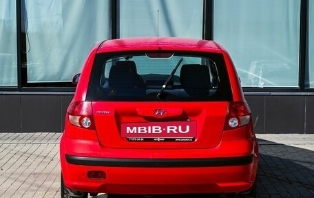 Hyundai Getz I рестайлинг, 2005 год, 369 000 рублей, 4 фотография