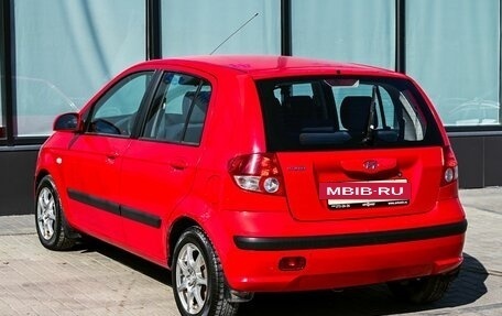 Hyundai Getz I рестайлинг, 2005 год, 369 000 рублей, 3 фотография