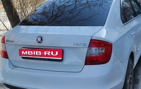 Skoda Rapid I, 2014 год, 530 000 рублей, 10 фотография