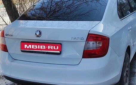 Skoda Rapid I, 2014 год, 530 000 рублей, 9 фотография