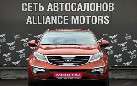 KIA Sportage III, 2012 год, 1 290 000 рублей, 2 фотография