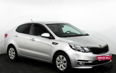 KIA Rio III рестайлинг, 2016 год, 925 000 рублей, 3 фотография