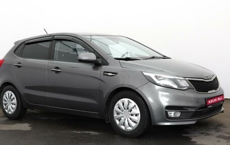 KIA Rio III рестайлинг, 2017 год, 1 057 000 рублей, 1 фотография