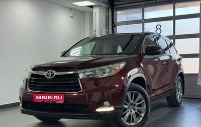 Toyota Highlander III, 2014 год, 3 139 000 рублей, 1 фотография