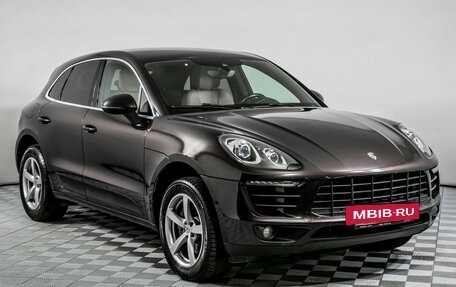 Porsche Macan I рестайлинг, 2017 год, 3 395 000 рублей, 3 фотография