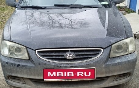 Hyundai Accent II, 2008 год, 350 000 рублей, 1 фотография