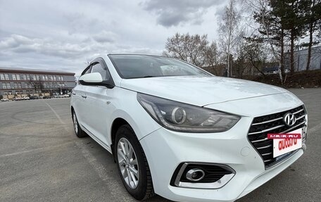 Hyundai Solaris II рестайлинг, 2017 год, 1 450 000 рублей, 10 фотография