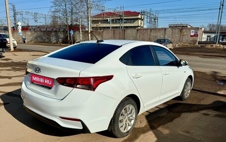 Hyundai Solaris II рестайлинг, 2018 год, 1 380 000 рублей, 13 фотография