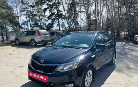 KIA Rio III рестайлинг, 2016 год, 730 000 рублей, 39 фотография