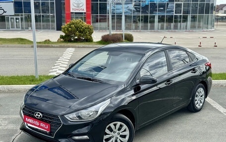 Hyundai Solaris II рестайлинг, 2018 год, 1 195 000 рублей, 31 фотография