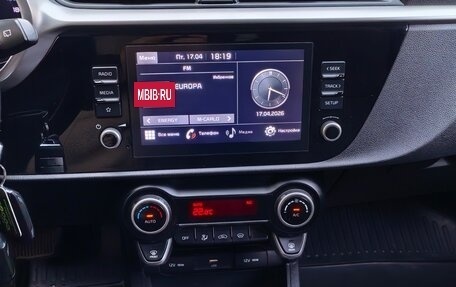 KIA Rio IV, 2020 год, 1 470 000 рублей, 15 фотография