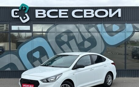 Hyundai Solaris II рестайлинг, 2019 год, 1 295 000 рублей, 1 фотография