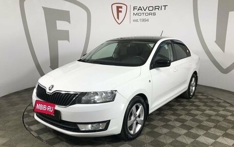 Skoda Rapid I, 2017 год, 1 244 000 рублей, 1 фотография
