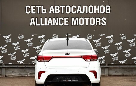 KIA Rio IV, 2018 год, 1 110 000 рублей, 6 фотография