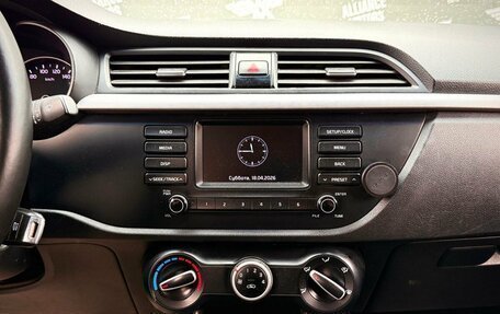 KIA Rio IV, 2018 год, 1 110 000 рублей, 14 фотография