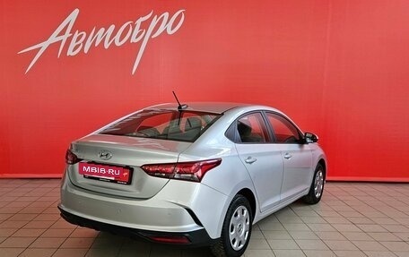 Hyundai Solaris II рестайлинг, 2021 год, 1 399 000 рублей, 5 фотография