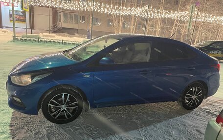 Hyundai Solaris II рестайлинг, 2017 год, 1 200 000 рублей, 5 фотография